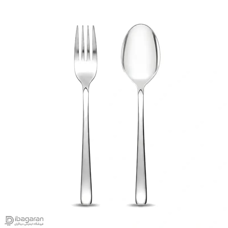 سرویس قاشق و چنگال استیل 12 پارچه ریور مدل 8349 — تصویر ۳