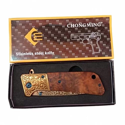 چاقو طلایی چانگ مینگ مدل Chongming CM71 — تصویر ۷