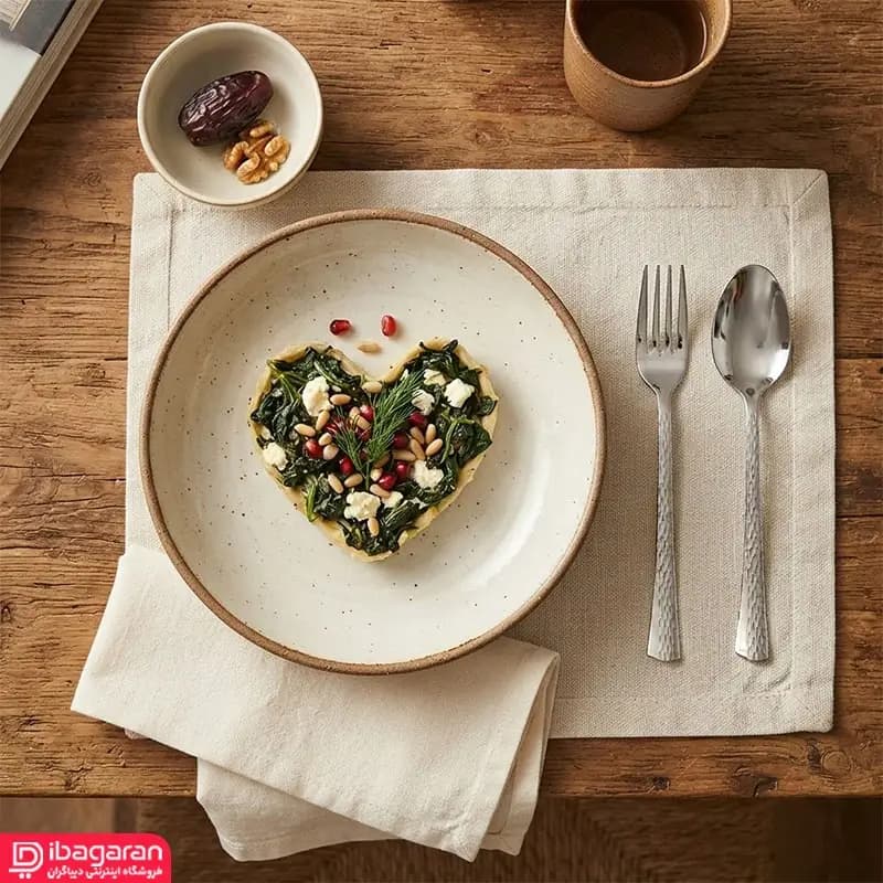 سرویس 12 پارچه قاشق و چنگال استیل ریور مدل 8343 — تصویر ۶