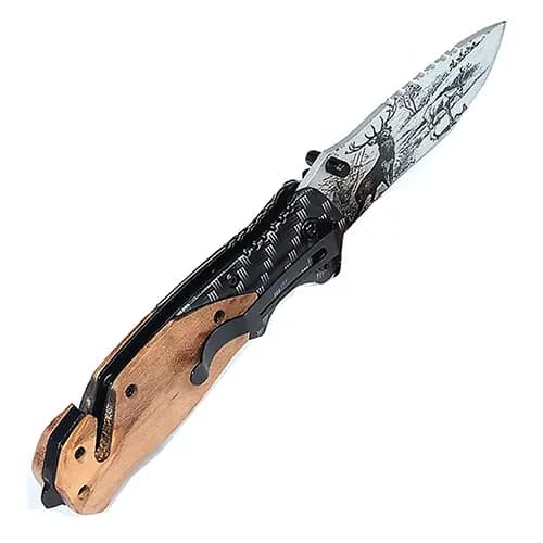 چاقوی کمپینگ برونینگ کارتر دار BROWNING مدل X50-3D — تصویر ۶