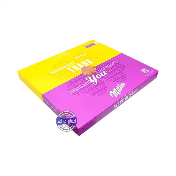 شکلات کادویی میلکا طرح گل 110 گرمی — تصویر ۲