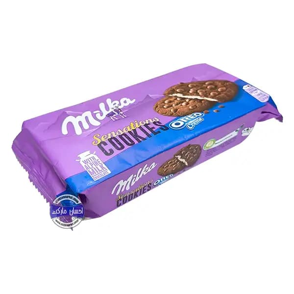 کوکی شکلاتی میلکا با کرم اورئو 156 گرم — تصویر ۲