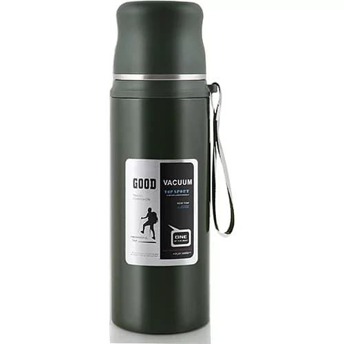 فلاسک استیل کوهنوردی GOOD گنجایش ۱ لیتر مونتاین MOUNTAIN — تصویر ۴