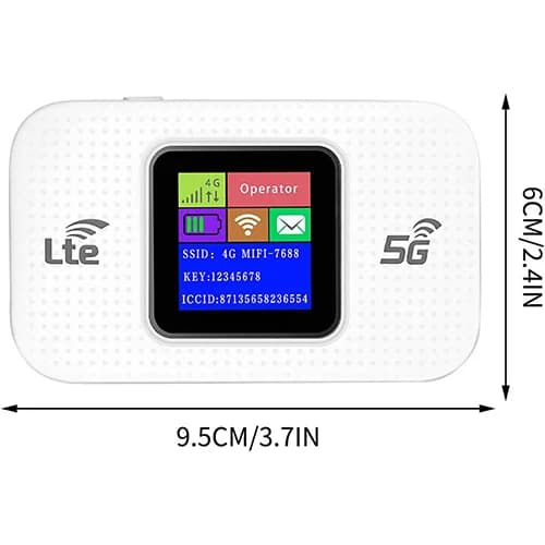مودم جیبی سیمکارتی مانیتوردار 4G مدل MF680-E (رجیستر شده ) — تصویر ۶