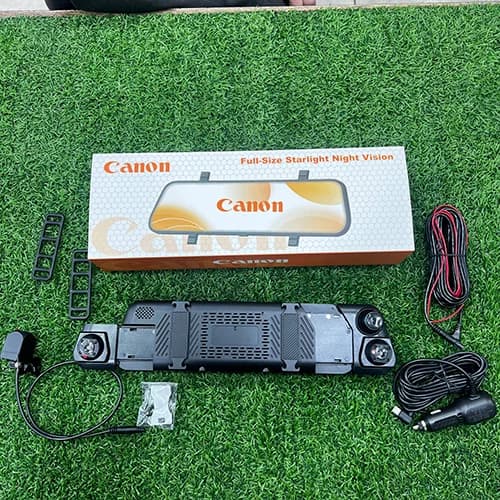 دوربین آینه‌ای ثبت وقایع خودرو 4 دوربینه وای فای WiFi دار Canon — تصویر ۶