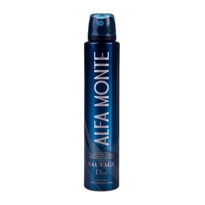 اسپری بدن ساواج دیور (Dior Sauvage) آلفا مونته حجم 200 میل