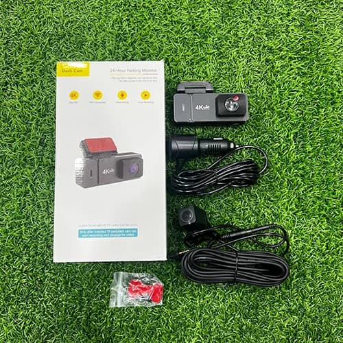دوربین ثبت وقایع خودرو 2 لنزه 4K وای‌ فای‌ دار wifi مدل Dash Cam L39 DVR — تصویر ۶