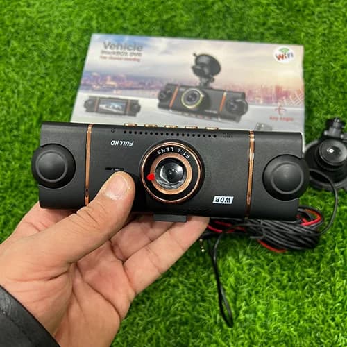 دوربین ثبت وقایع 4 لنزه وای فای دار WiFi بلک باکس مدل Vehicle Blackbox DVR — تصویر ۵