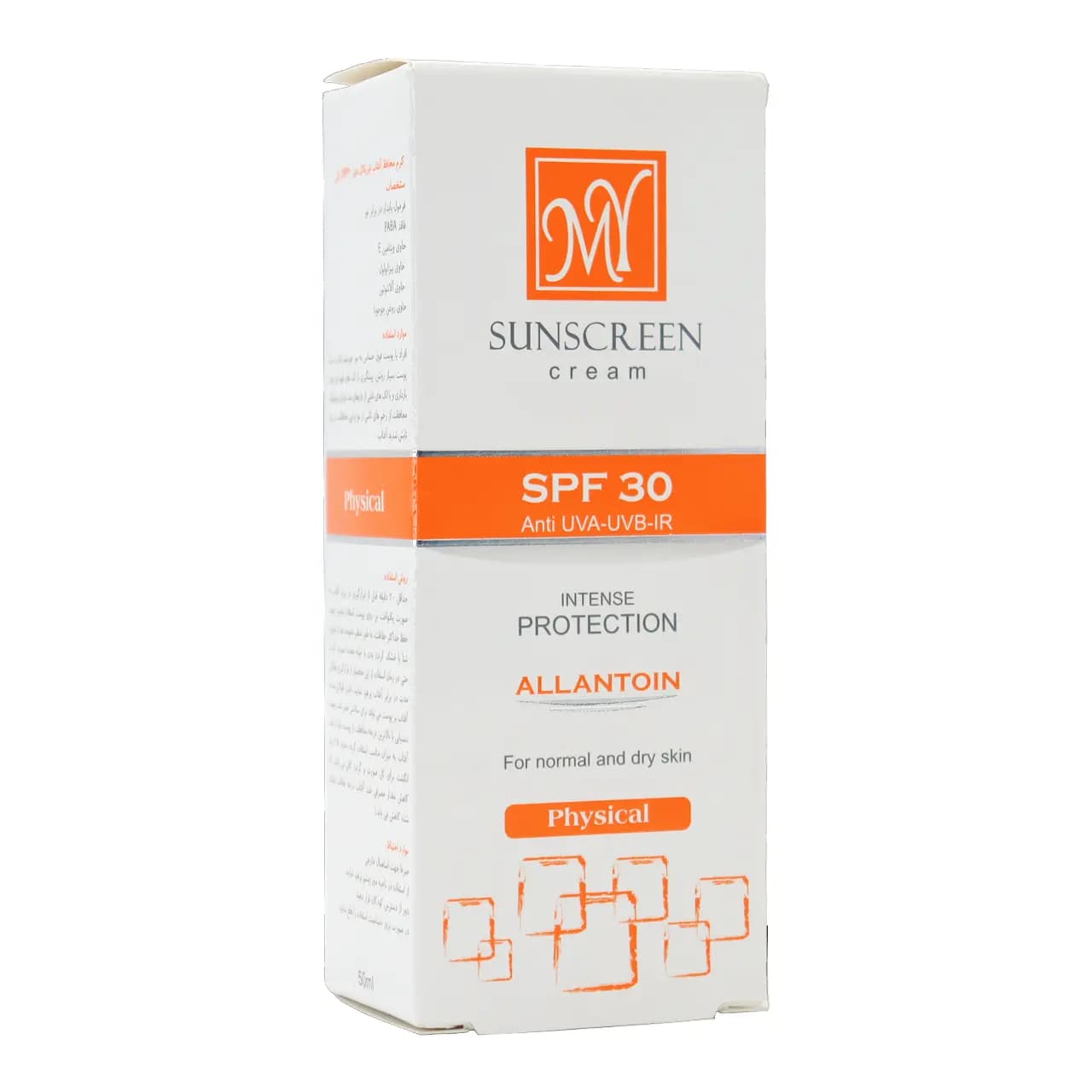 کرم ضد آفتاب فیزیکال مای رنگی SPF 30