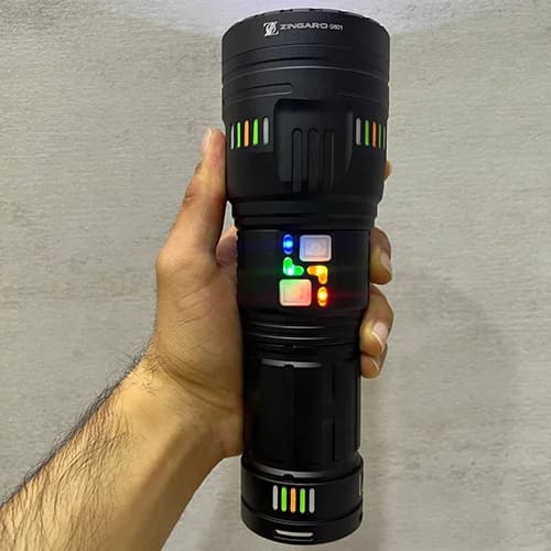 چراغ قوه پلیسی زومدار زینگارو ZINGARO مدل G601 — تصویر ۷