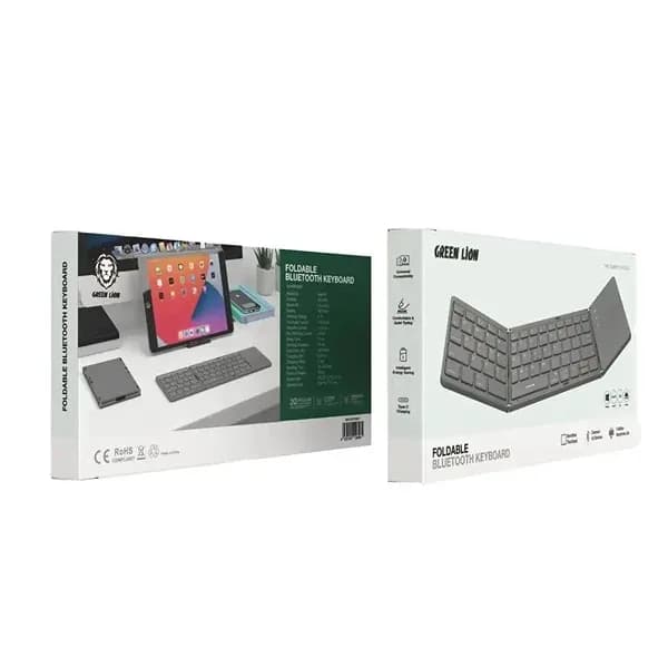 کیبورد گرین لاین مدل Foldable Bluetooth Keyboard اصلی — تصویر ۲