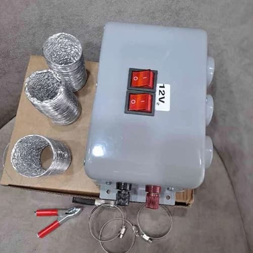 بخاری برقی خودرو 12 ولت 600 وات سه خروجی — تصویر ۸