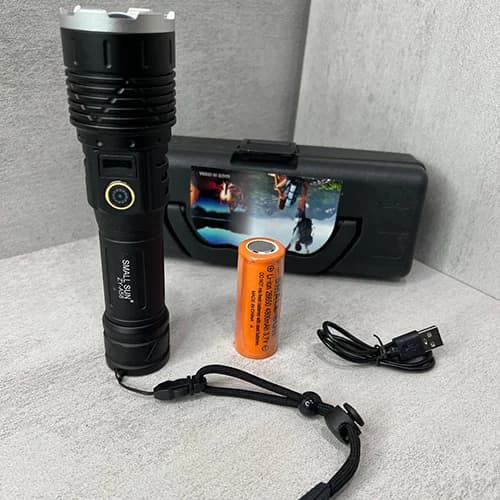 چراغ قوه پلیسی دو رنگ اسمال سان Small Sun ZY-A58 — تصویر ۶