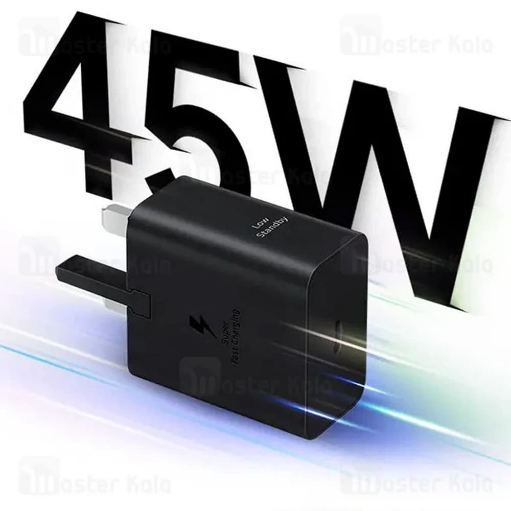 آداپتور شارژر سامسونگ SAMSUNG دیواری 45 وات مدل EP-T4511XBEGIN — تصویر ۳