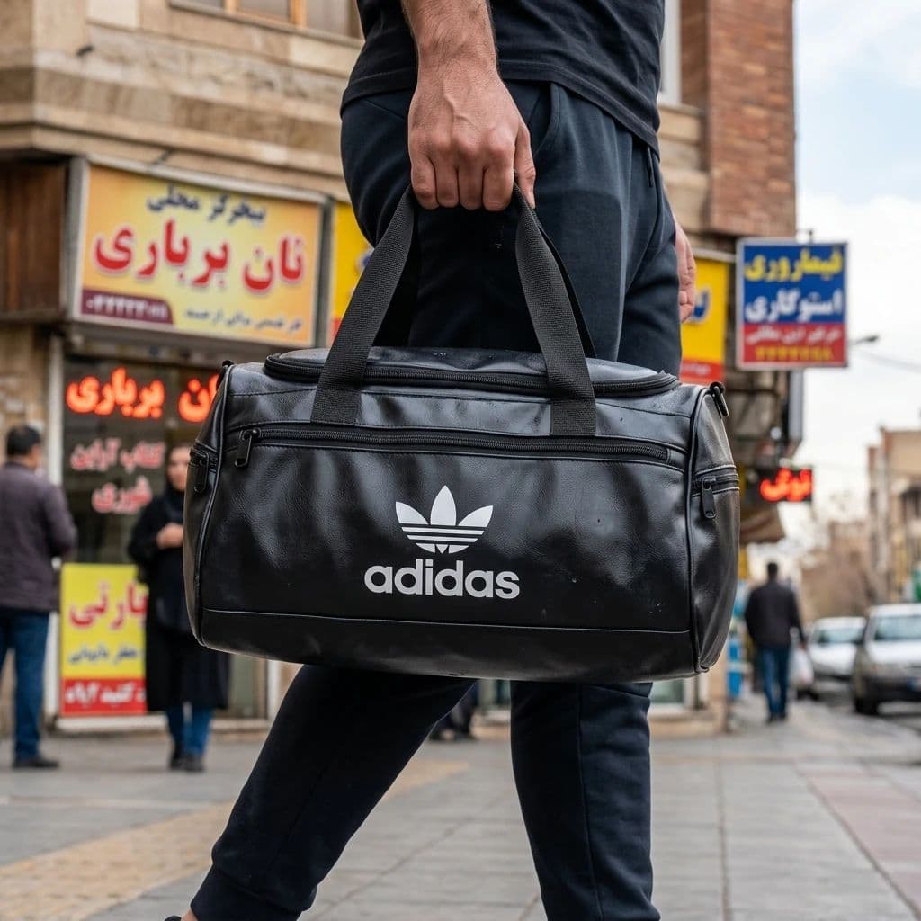 ساک ورزشی آدیداس مدل Atila-مشکی — تصویر ۵