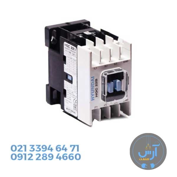 کنتاکتور 25 آمپر هیوندایی (چینی ) HGC 25
