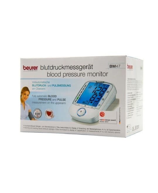فشارسنج بازویی_BM47 با LCD آبی — تصویر ۵