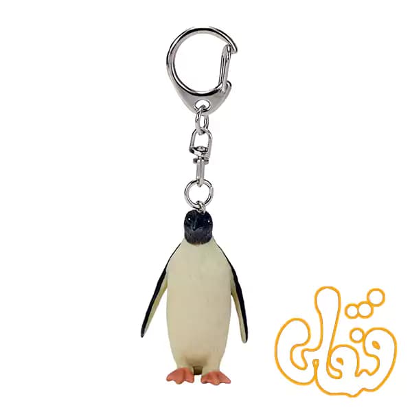 آویز کلید پنگوئن جنتو موجو Gentoo Penguin Keychain 387610 — تصویر ۲