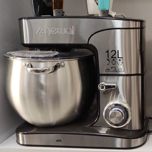 همزن کاسه دار حرفه ای 12 لیتری نوال ترکیه مدل | NEWAL MXR-3560 12L — تصویر ۳