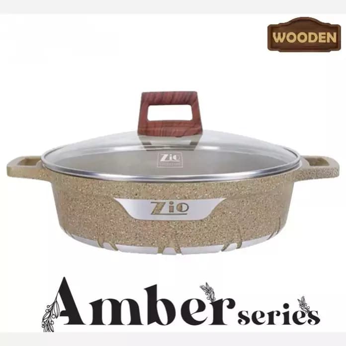 تابه گرانیتی زیو سایز 40cm مدل امبر | ZIO TURKEY ZLC-8452/T40 — تصویر ۲