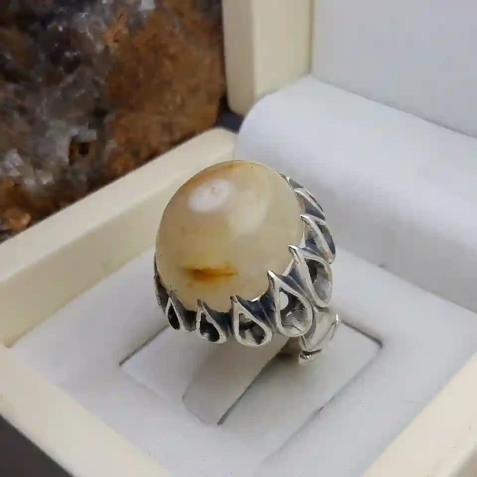 انگشتر مردانه باباقوری کد 2167