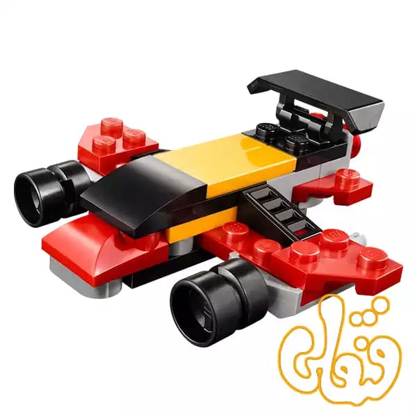 ساختنی لگو پولی‌بگ کریتور ماشین هیولای کوچک تبدیل شونده Mini Convertible Monster Truck 30691 — تصویر ۴