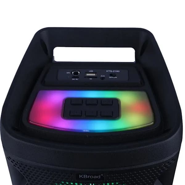 اسپیکر بلوتوثی کی برود KTS-2160 + میکروفون اصلی — تصویر ۴
