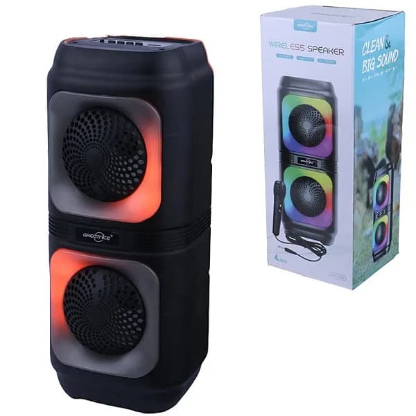 اسپیکر بلوتوثی گریت نایس GTS-2133 + میکروفون اصلی — تصویر ۵