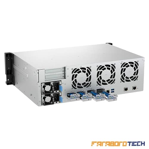 ذخیره ساز تحت شبکه کیونپ مدل TS-h1655XeU-RP-8G — تصویر ۳