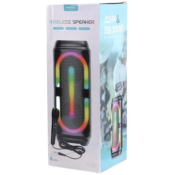 اسپیکر بلوتوثی گریت نایس GTS-2132 + میکروفون اصلی — تصویر ۵