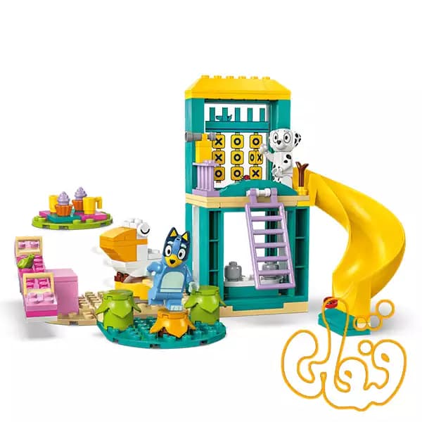 ساختنی لگو تفریح ​​در زمین بازی با بلوئی و کلوئی Playground Fun with Bluey and Chloe 11201 — تصویر ۲