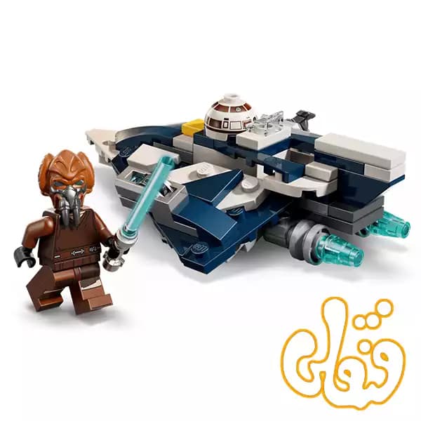 ساختنی لگو جنگ ستارگان میکروفایتر جدای استارفایتر™ پلو کون Plo Koon’s Jedi Starfighter™ Microfighter 75400 — تصویر ۳