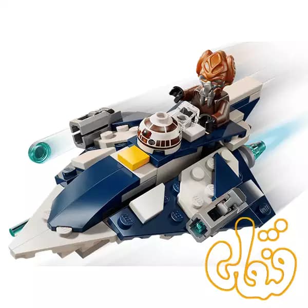 ساختنی لگو جنگ ستارگان میکروفایتر جدای استارفایتر™ پلو کون Plo Koon’s Jedi Starfighter™ Microfighter 75400 — تصویر ۲