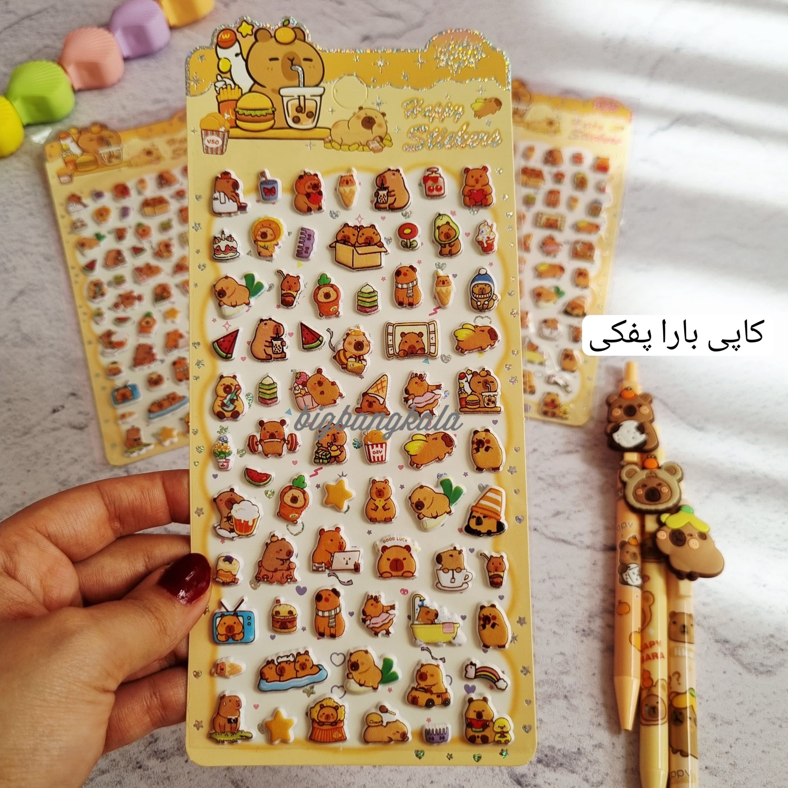 استیکر پفکی سه بعدی فانتزی — تصویر ۳