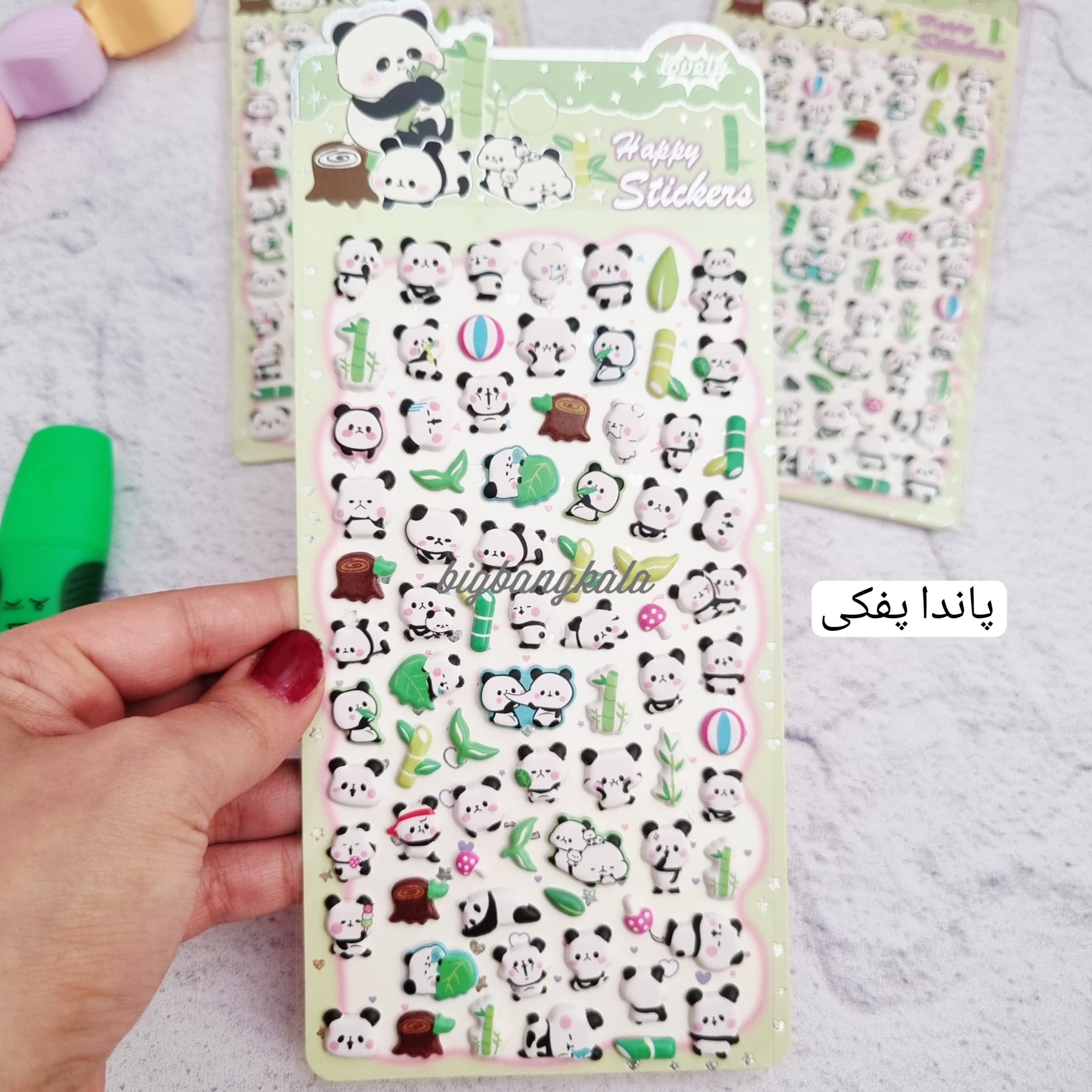 استیکر پفکی سه بعدی فانتزی — تصویر ۵