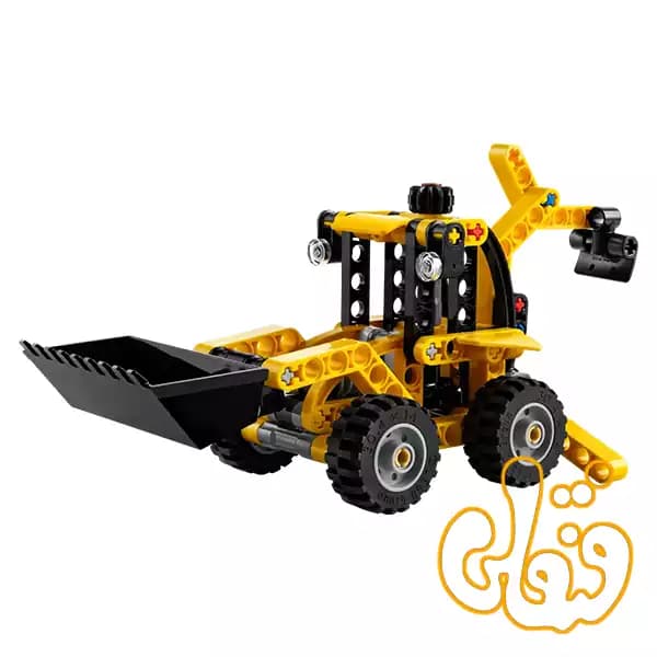 ساختنی لگو تکنیک لودر بکهو Backhoe Loader 42197 — تصویر ۵