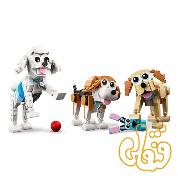 ساختنی لگو کریتور سگهای دوستداشتنی Adorable Dogs 31137 — تصویر ۳