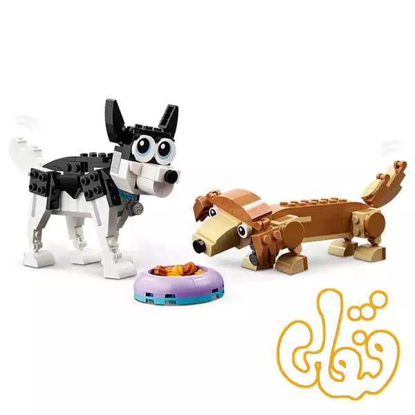 ساختنی لگو کریتور سگهای دوستداشتنی Adorable Dogs 31137 — تصویر ۷