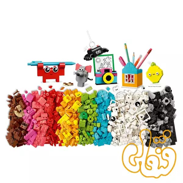 ساختنی لگو کلاسیک جعبه شادی خلاقانه Creative Happy Box 11042 — تصویر ۲