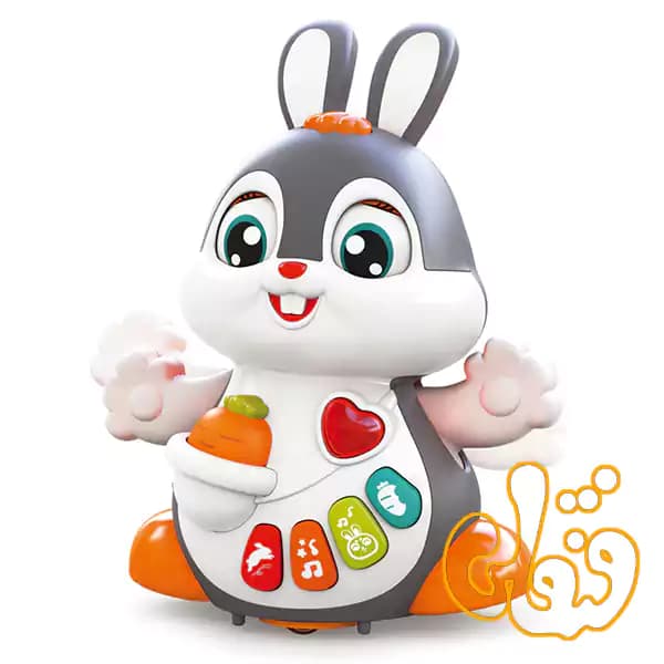 خرگوش موزیکال رقصنده هولی تویز Dancing Bunny HE9991 — تصویر ۲
