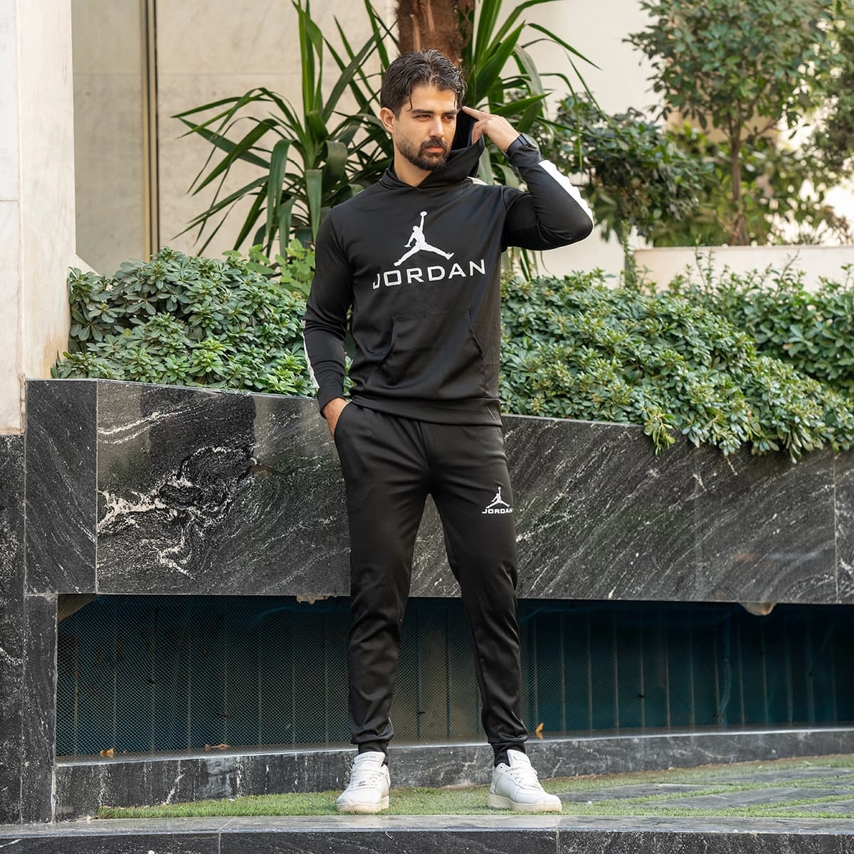 ست هودی شلوار جردن مردانه مدل Barsam