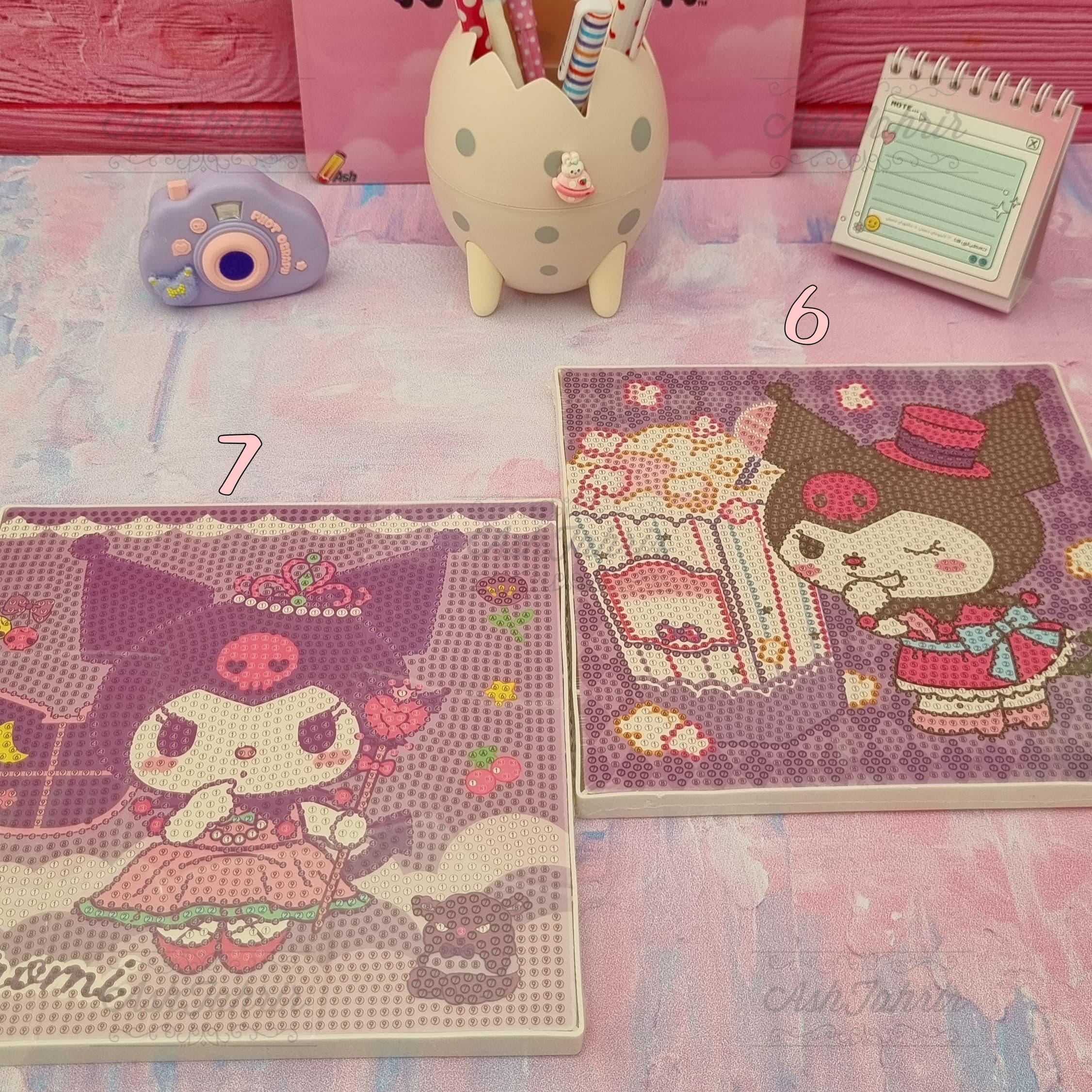 نقاشی الماسی کرومی و ملودی Kuromi & My Melody — تصویر ۷