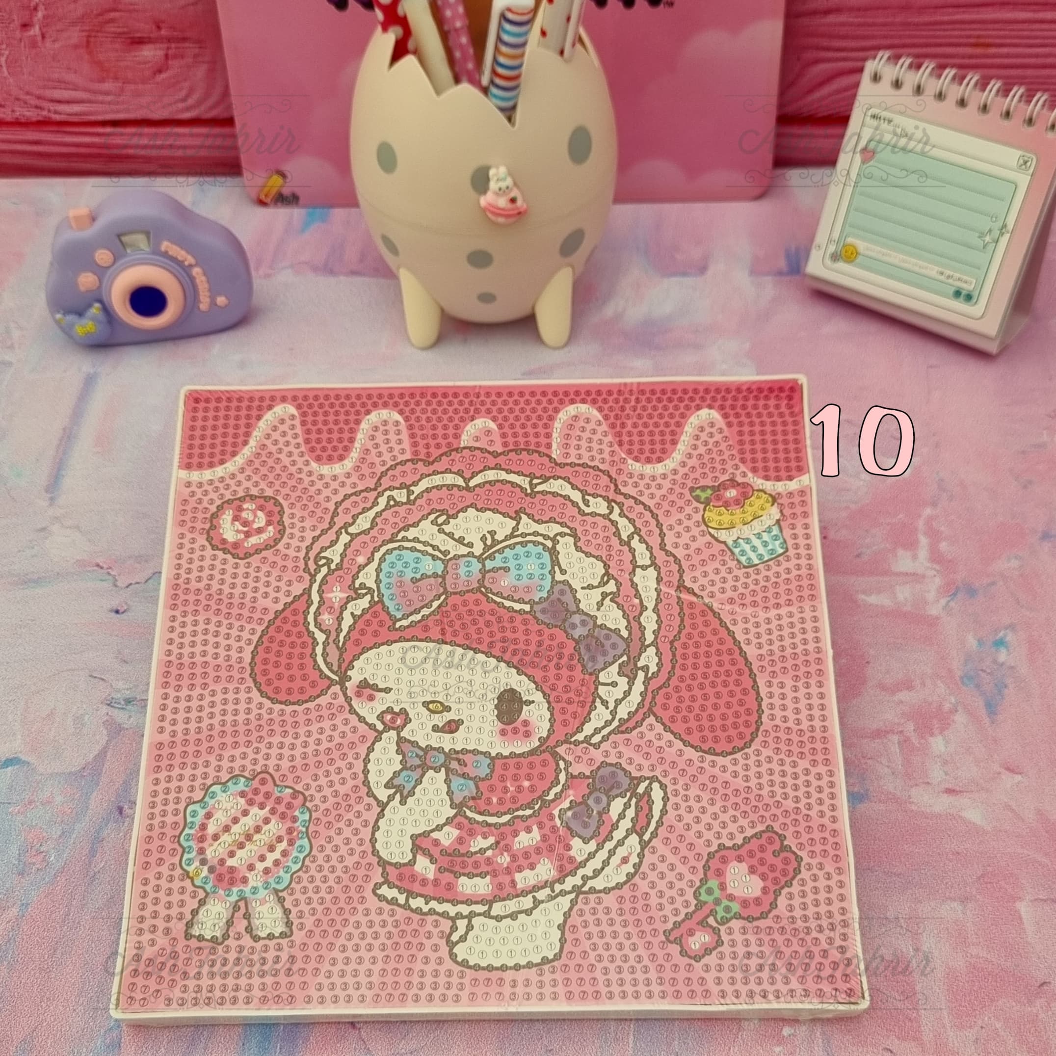 نقاشی الماسی کرومی و ملودی Kuromi & My Melody — تصویر ۹