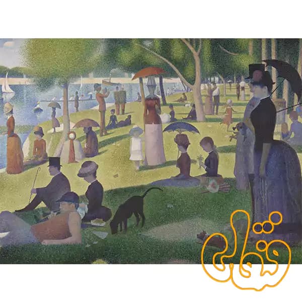 پازل 1500 قطعه سورا: بعدازظهر یکشنبه در جزیره گراند ژات رونزبرگر Seurat: A Sunday Afternoon on the Island of La Grande Jatte 12001245 — تصویر ۲