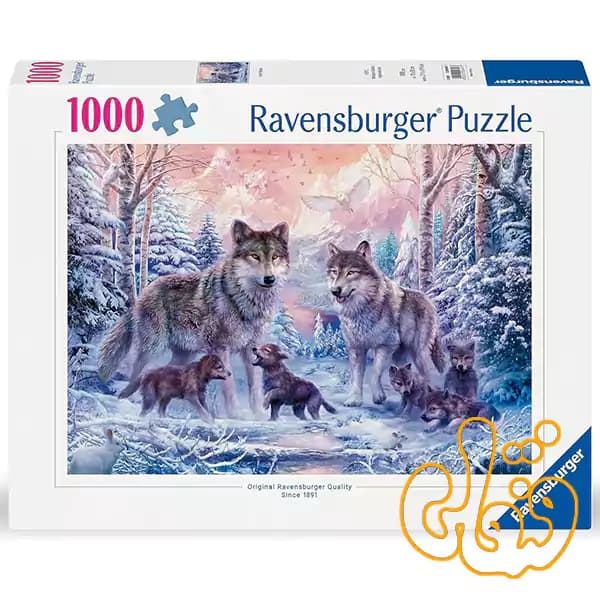 پازل 1000 قطعه گرگ‌های قطبی رونزبرگر Arctic Wolves 12000647