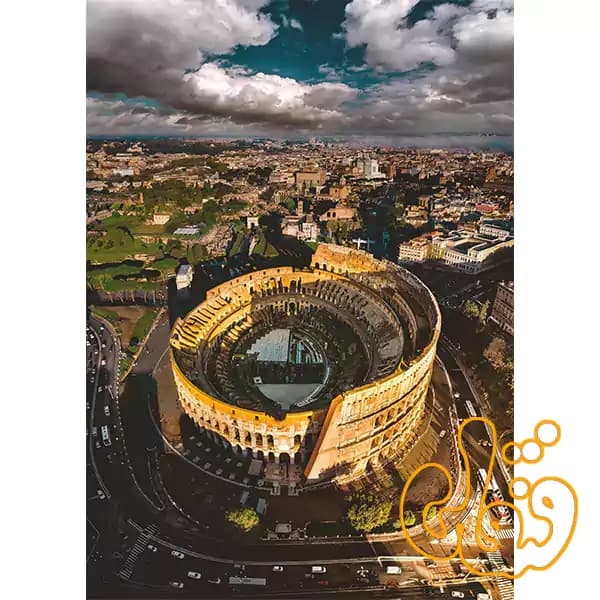 پازل 1000 قطعه کولوسئوم در رُم رونزبرگر Colosseum in Rome 12000573 — تصویر ۲