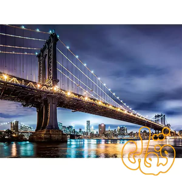 پازل 500 قطعه نیویورک ; شهری که هرگز نمی‌خوابد رونزبرگر New York – the city that never sleeps 12000224 — تصویر ۲
