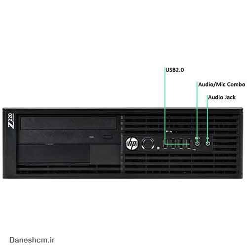 کیس استوک HP Z220 Workstation SFF مدل Core i5 نسل 3 — تصویر ۳