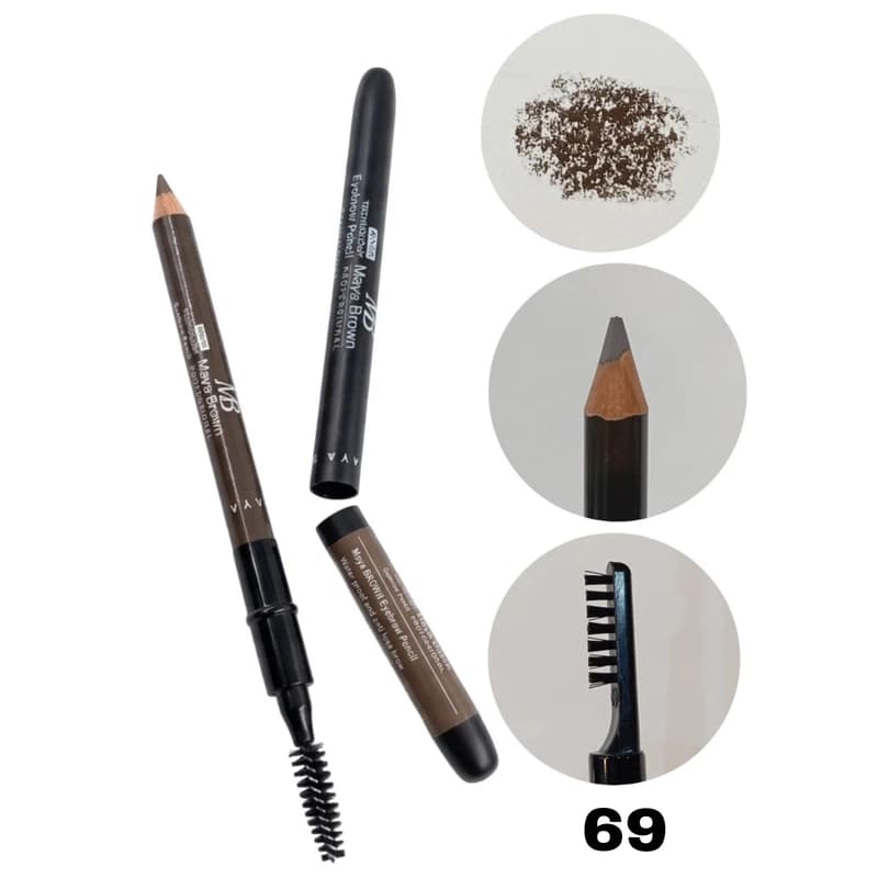 مداد ابرو مایا براون کد 69 Maya Brown