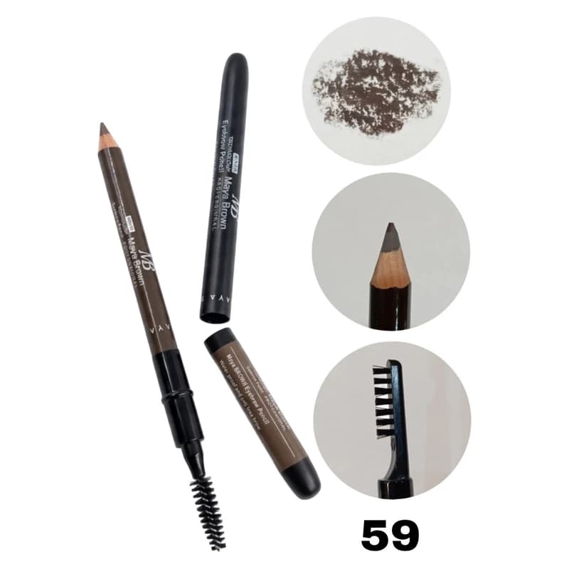 مداد ابرو مایا براون کد 59 Maya Brown